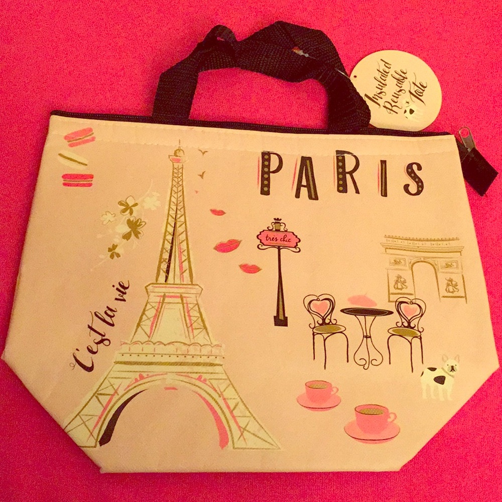ONLY ONE! 👩🏽‍🎨Paris Lunch Tote 👩🏼‍🎨